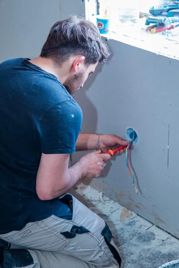 Pompe à chaleur installée en extérieur